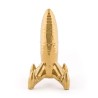 SELETTI MEMORABILIA WHITE AND GOLD 13,5 x 13 cm - My spaceship