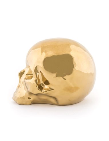 Seletti My Skull - Decoratief object/Schedel - Goudkleurig