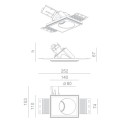 BRICK IN THE WALL Pixo 50 W IP20 LED WARMDIM