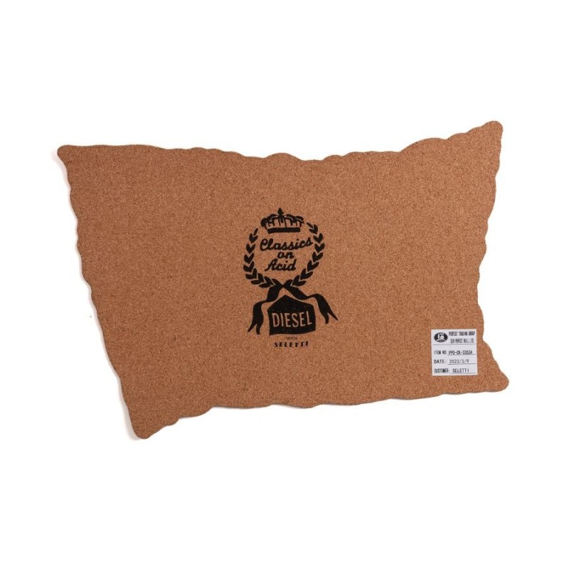 SELETTI DIESEL LIVING-CLASSIC ON ACID Tafelmat 53 x 37 cm In kurk - Acid Flower B