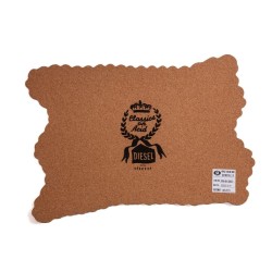 SELETTI DIESEL LIVING-CLASSIC ON ACID Table mat 53,6 x 37 cm cork - Acid Flower E