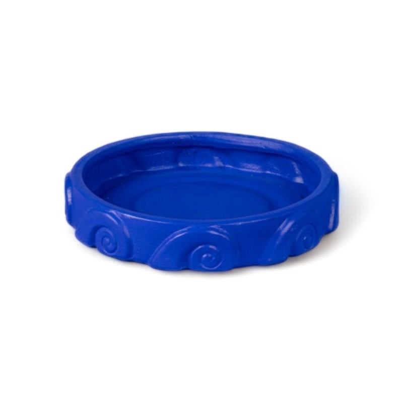 SELETTI MAGNA GRAECIA Vaas ø 23,5 cm Terracotta met schotel - Onda