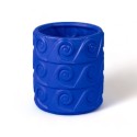 SELETTI MAGNA GRAECIA Vaas ø 23,5 cm Terracotta met schotel - Onda