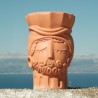 SELETTI MAGNA GRAECIA 2.0 Vase 33 x 32 cm Terracotta Testa Di Moro - Man