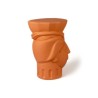 SELETTI MAGNA GRAECIA 2.0 Vase 33 x 31 cm Terracotta Testa Di Moro - Woman