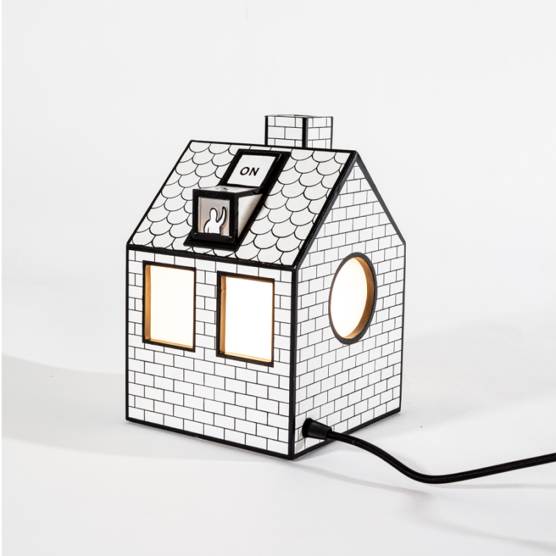 SELETTI ON-OFF Bureaulamp 16 x 16 x 25 cm