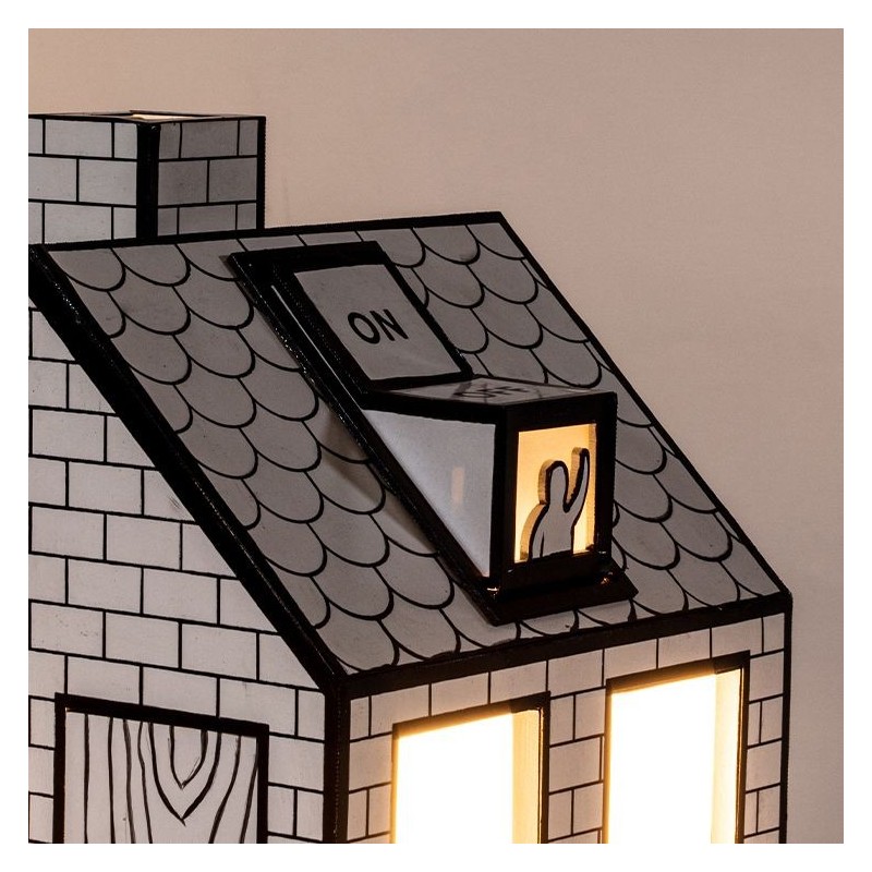 SELETTI ON-OFF Bureaulamp 16 x 16 x 25 cm