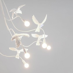 SELETTI SPARROW LAMP Chandelier 138 x 35,8 x 16,5 cm