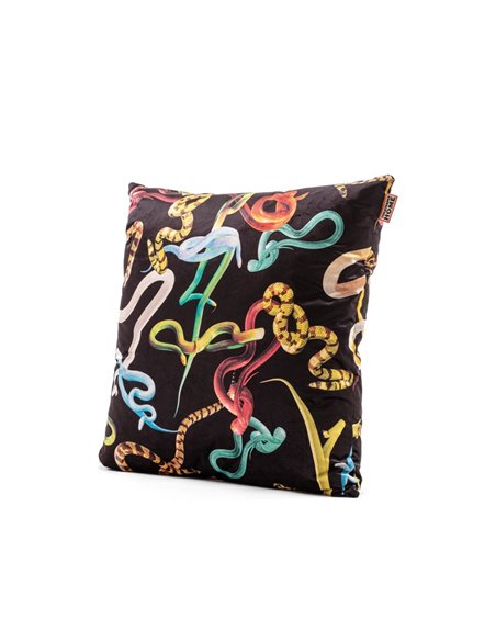 SELETTI TOILETPAPER Kussen 67 x 67 cm - Snakes