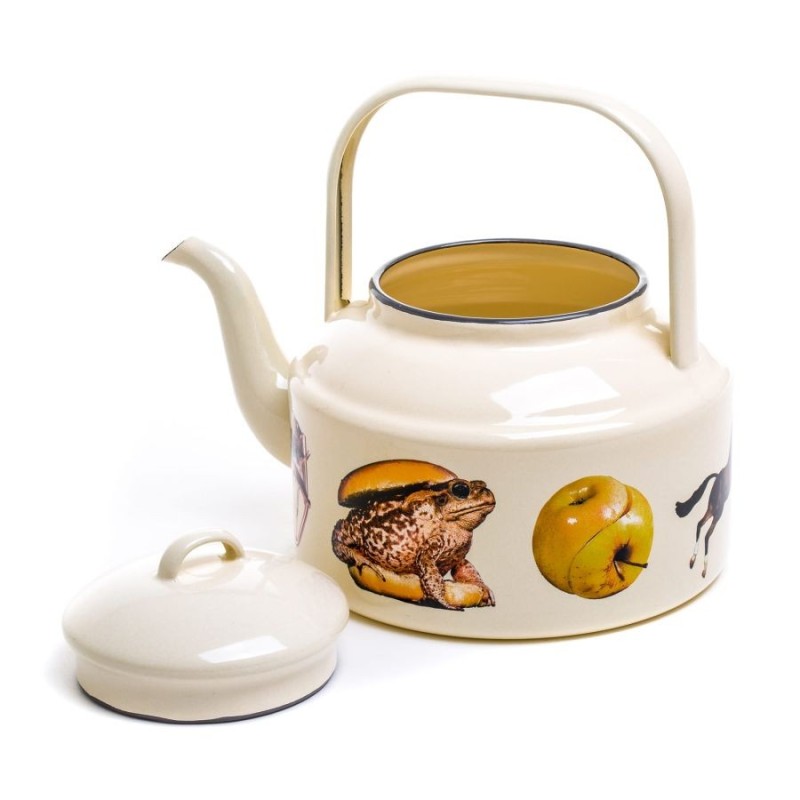 SELETTI TOILETPAPER Theepot ø 18 cm Email