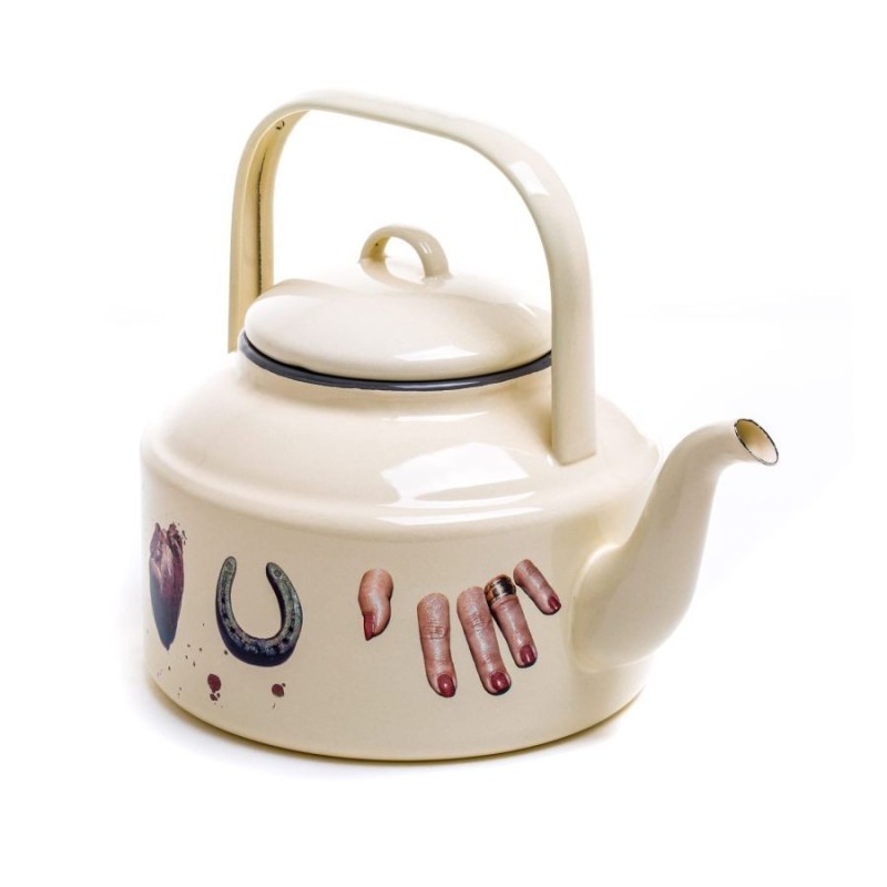 SELETTI TOILETPAPER Theepot ø 18 cm Email