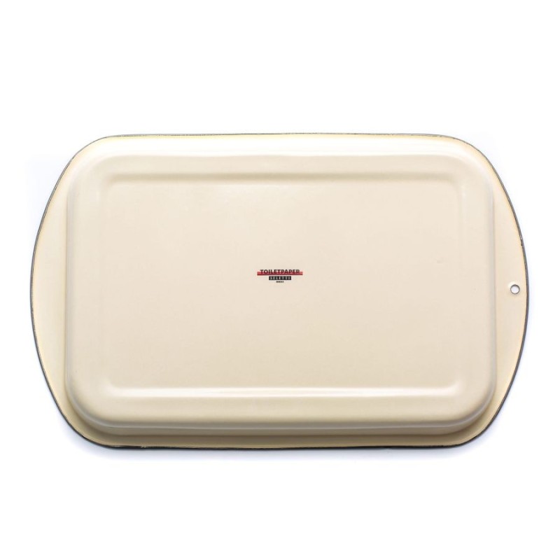 SELETTI TOILETPAPER Bord 56 x 29 cm Email