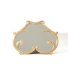 SELETTI LIBERTY MIRROR Mirror 40,96 x 3 x 55,03 cm with PU and MDF frame