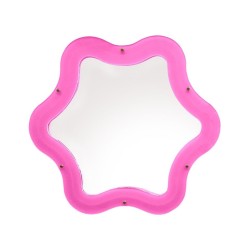SELETTI SUPERCURVE Mirror 85,5 x 77,5 x 4 cm with Transparent Frame