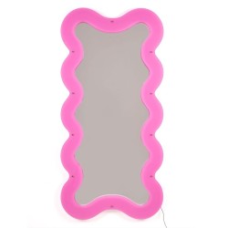 SELETTI SUPERCURVE Mirror 90 x 185 x 4 cm with Transparent Frame