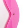 SELETTI SUPERCURVE Mirror 90 x 185 x 4 cm with Transparent Frame