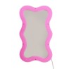 SELETTI SUPERCURVE Mirror 59,77 x 102,55 x 4 cm with Transparent Frame