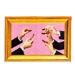 SELETTI TOILETPAPER Bath mats 60 x 90 cm - Lipsticks