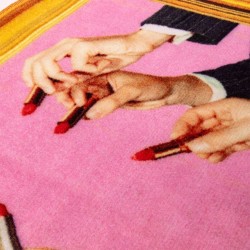 SELETTI TOILETPAPER Bath mats 60 x 90 cm - Lipsticks
