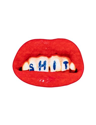 SELETTI TOILETPAPER Badmat 60 x 90 cm - Shit (Shaped)