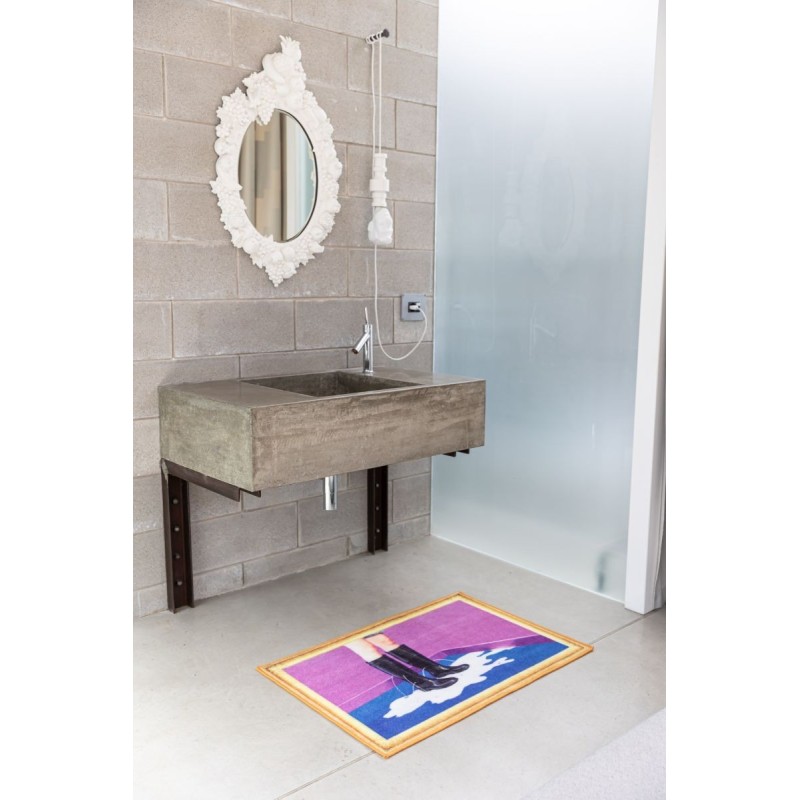 SELETTI TOILETPAPER Badmat 60 x 90 cm - Milky Boots