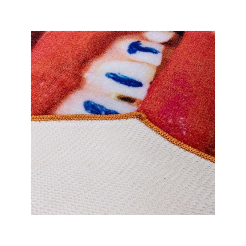 SELETTI TOILETPAPER Badmat 60 x 90 cm - Shit (Face)