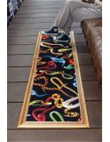 SELETTI TOILETPAPER Keukenmat 60 x 200 cm - Snakes