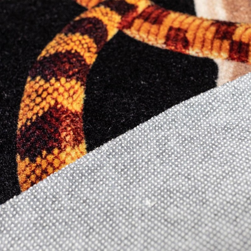 SELETTI TOILETPAPER Tapijt ø 200 cm in Polyester - Snakes