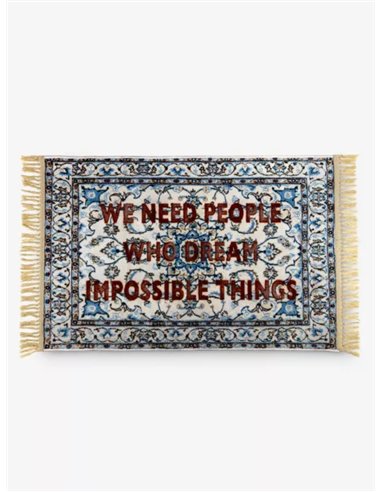 SELETTI BURNT CARPET Tapijt 80 x 120 cm in Polyester - Impossible Things