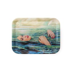 SELETTI TOILETPAPER Serveerschaal 32 x 43,5 cm uit Melamine - Sea Girl
