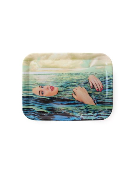 SELETTI TOILETPAPER Serveerschaal 32 x 43,5 cm uit Melamine - Sea Girl