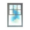 SELETTI WINDOWS LAMP Lamp 57 x 90 x 4,5 cm Wood and Acrylic - Loft Window