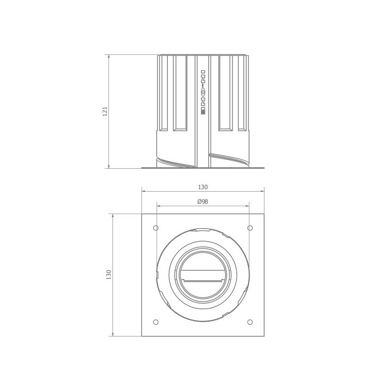 BRICK IN THE WALL Pixo R 50 Es IP54 Bathroom