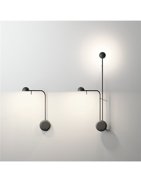 Vibia Pin 1X 40 - 1690 Wandlampe - Schwarz - 2700K - Outlet