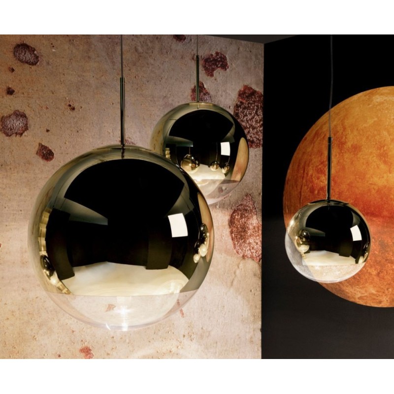Tom Dixon Mirror Ball Linear Led hanglamp