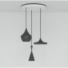 Tom Dixon Beat Trio Round Led suspension lamp