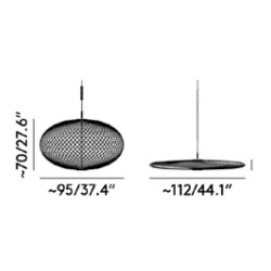 Tom Dixon Spring Pendant Medium suspension lamp