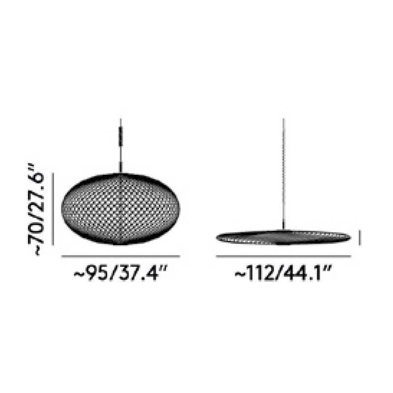 Tom Dixon Spring Pendant Medium hanglamp