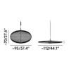 Tom Dixon Spring Pendant Medium suspension lamp