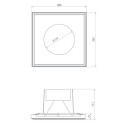 BRICK IN THE WALL Zerodix 111 IP20 LED 3000 lm CRI80