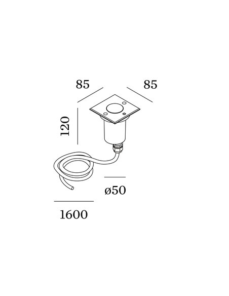 Tech chart exterior floor recessed 0.9-1