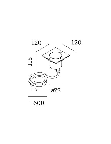 Tech chart exterior floor recessed 1.2