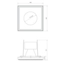 BRICK IN THE WALL Zerodix 70 IP20 LED 1000 lm CRI80
