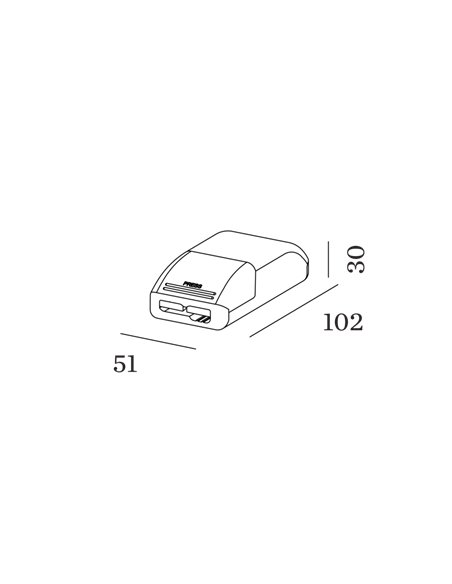 Wever & Ducré 10W | 10-20V | 1-10V dim Power Supply 500mA