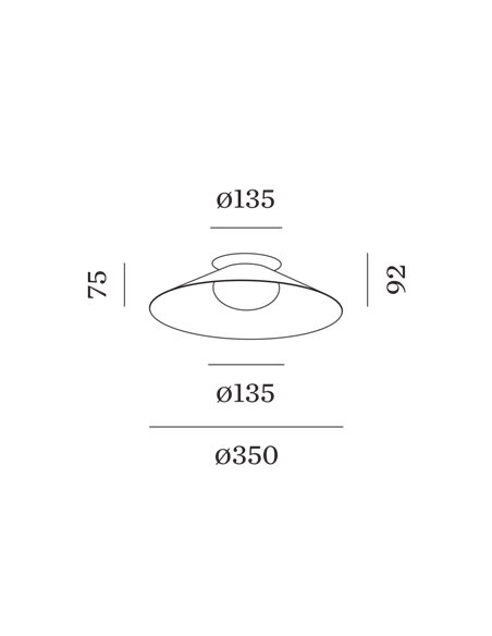 Wever & Ducré CLEA 1.0 LED Ceiling lamp