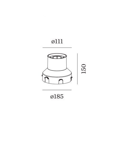 Wever & Ducré MAP 1.2 | CHART 1.2 Recessed Housing