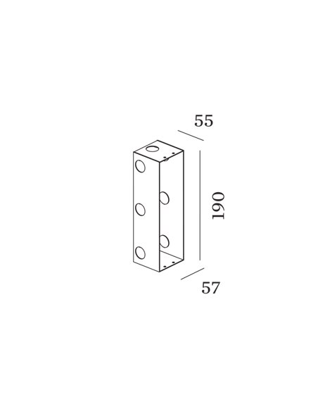 Wever & Ducré ORIS 0.7 Concrete Housing