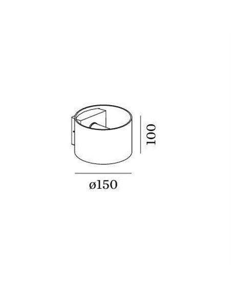 Wever & Ducré RAY WALL 1.0 LED phase-cut dim