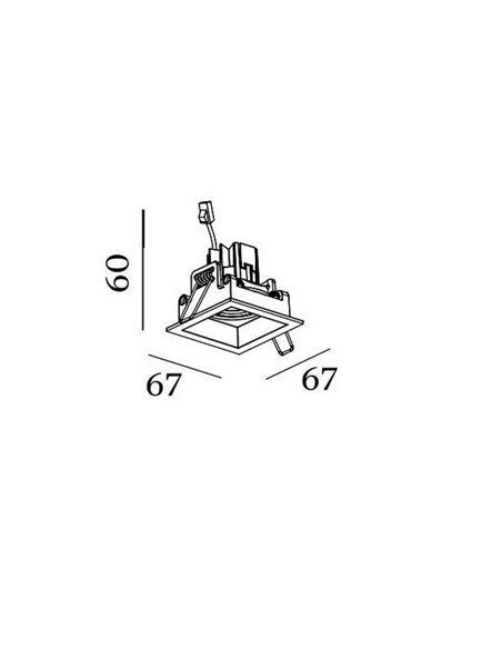 Wever & Ducré PLANO petit 1.0 LED