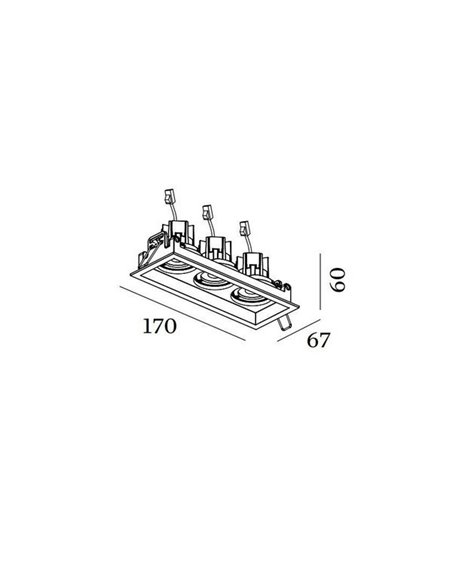 Wever & Ducré PLANO petit 3.0 LED